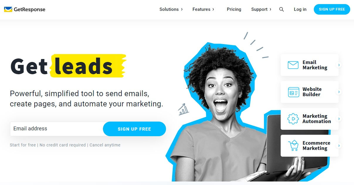 GetResponse, la mejor respuesta automática para marketing de afiliación