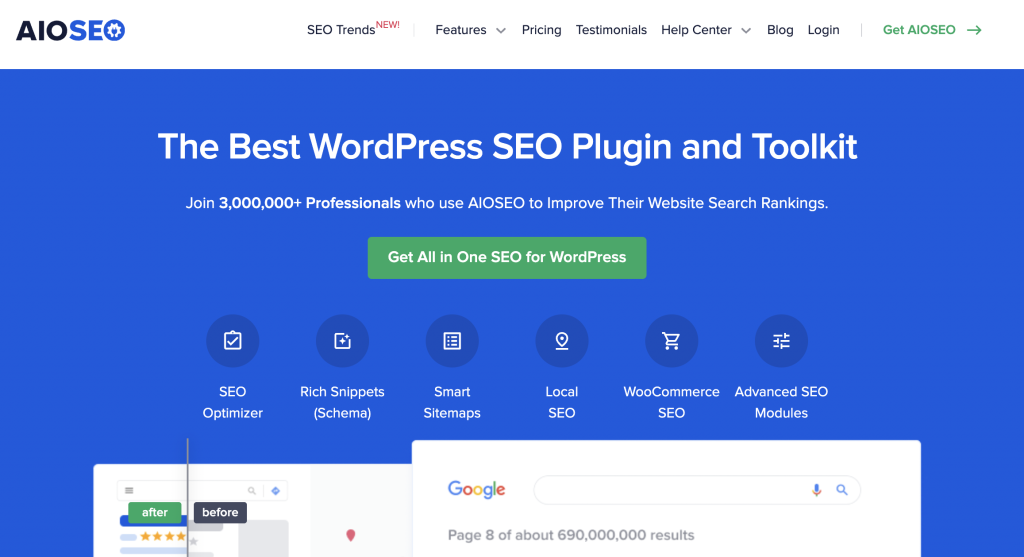 AIOSEO - Los mejores complementos de SEO para WordPress