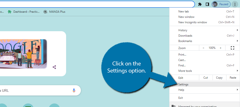 Haga clic en Configuración