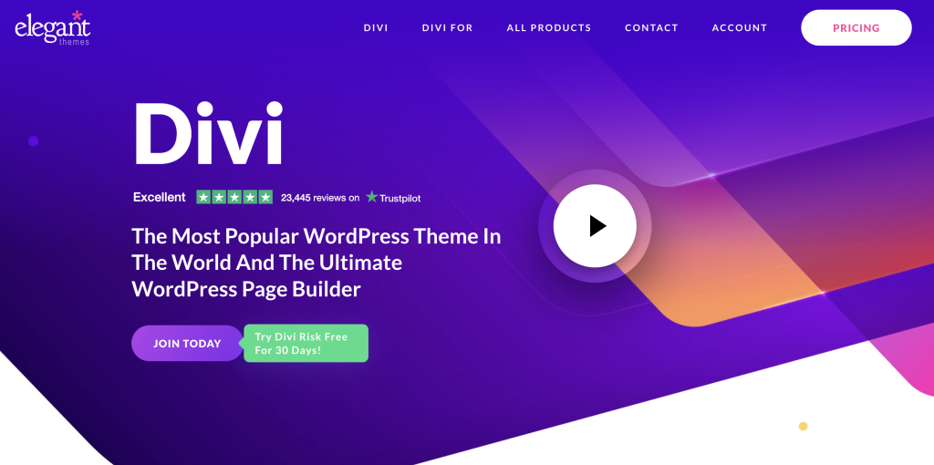 constructor de páginas divi para wordpress