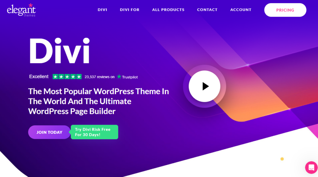 Tema Divi WordPress