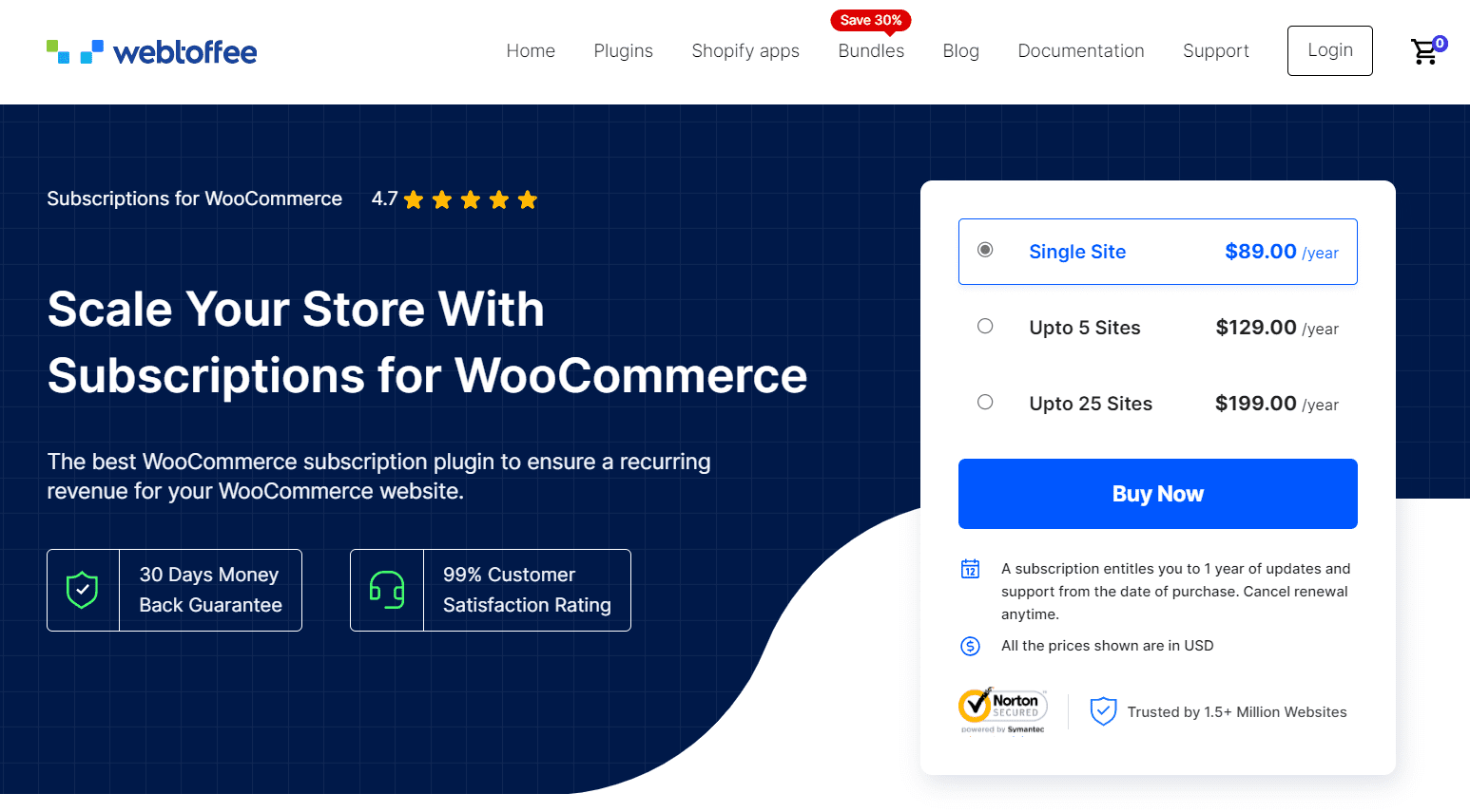 Alternativas de suscripción a YITH WooCommerce (2024) - AovUp (anteriormente Woosuite)