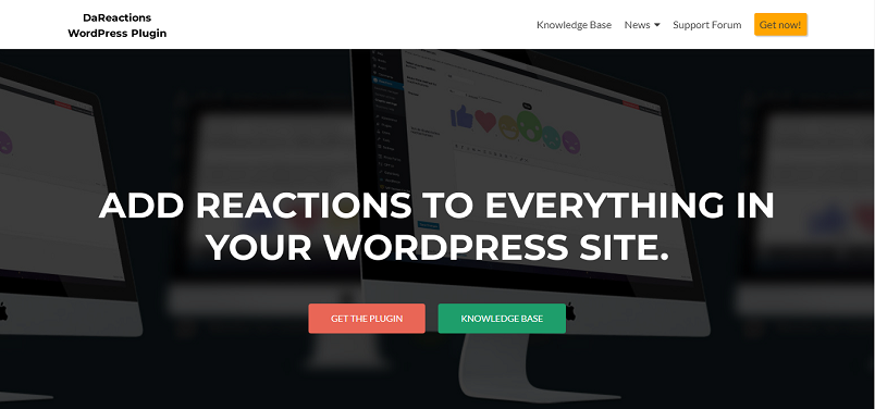 Plugin de reacción emoji Da Reactions