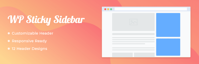 WP Sticky Sidebar: plugin de la barra lateral de WooCommerce - Personalizar la barra lateral de WooCommerce