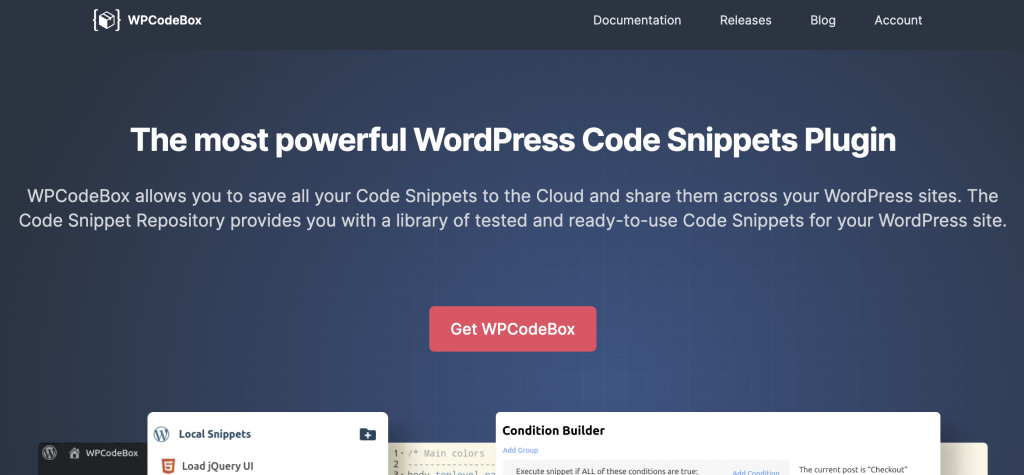 WPCodeBox Los mejores plugins para desarrolladores de WordPress