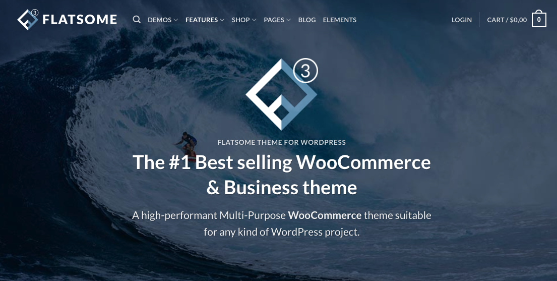 Introducción a Flatsome, un tema de WordPress para WooCommerce