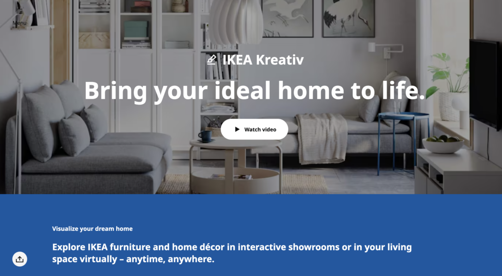 La función Kreativ de Ikea como ejemplo de reinvención del comercio minorista