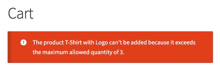 Los descuentos por cantidad, reglas y muestras de WooCommerce excedieron el mensaje de cantidad al finalizar la compra