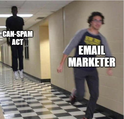 memes de marketing por correo electrónico, ¿puede actuar el spam?