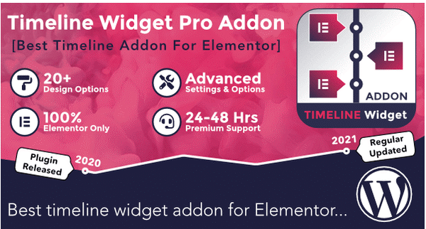 Timeline Widget Pro For Elementor-TIME png