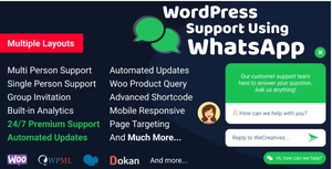 WordPress WhatsApp Support-WORPREESS png