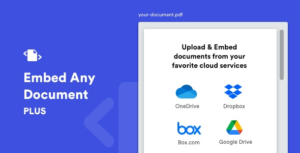 Embed Any Document: Plugin WordPress para incrustar cualquier documento en web