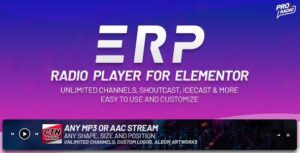 Erplayer Radio Player: Plugin WordPress para integrar reproductor de radio profesional