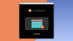Geodirectory Events: Plugin WordPress para gestionar y promocionar eventos