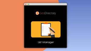 Geodirectory List Manager: Plugin WordPress para gestionar listas y ubicaciones