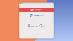 Learnpress: Plugin WordPress para crear cuestionarios aleatorios y variados