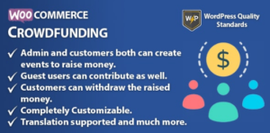 Woocommerce Crowdfunding: Plugin WordPress para crear campañas de crowdfunding