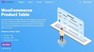 Woocommerce Product Table Pro: Plugin WordPress para crear tablas de productos dinámicas