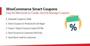 Woocommerce Smart Coupons: Plugin WordPress para generar cupones de descuento automatizados