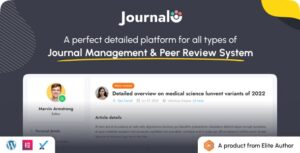 Journalo: Plugin WordPress para gestionar publicaciones de investigación y revisiones