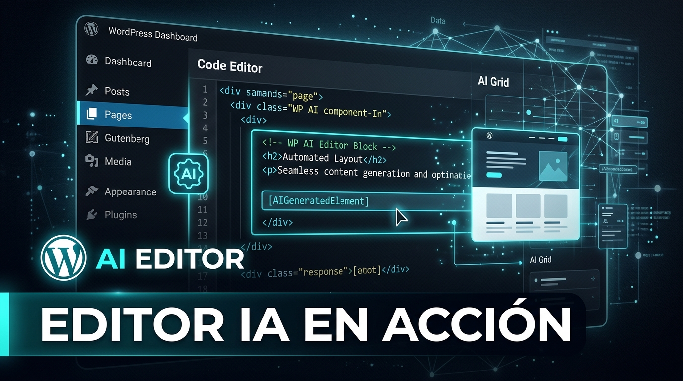 Demostración Editor IA en Acción