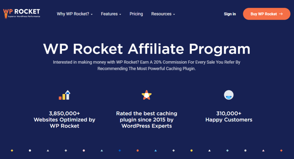 Programa de afiliados de wp rocket - Programas de afiliados de WordPress