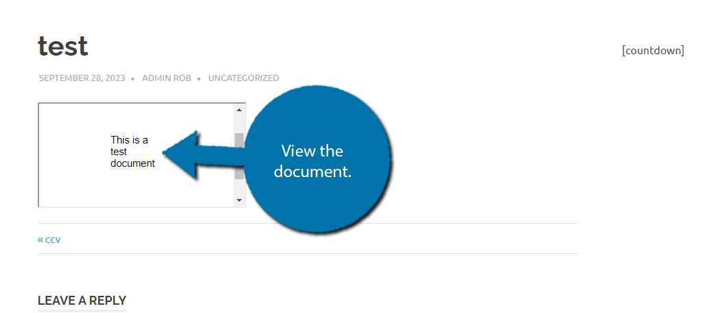 Documentos de Google en WordPress